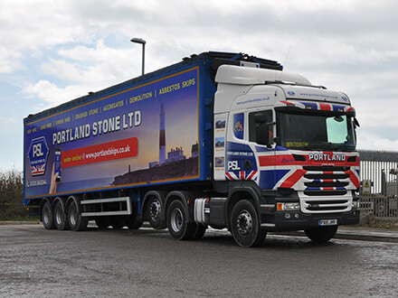 Portland-Skips-Walking-Floor-Trailer-added-to-our-Growing-Fleet-Weymouth-Wareham-Bridport-Devon