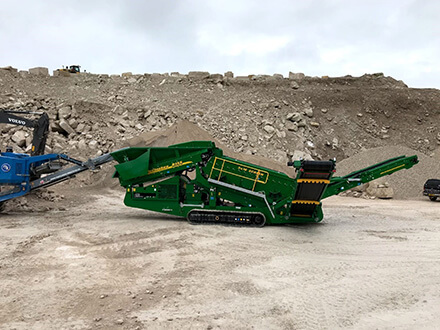 Portland Skips McCluskey R155 Screener Delivered