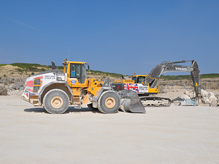 Portland Skips Volvo L150 Loading Shovel